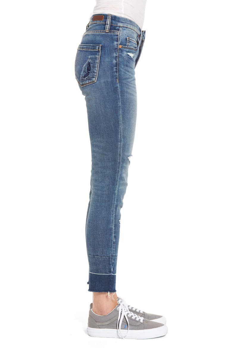 Ankle Skinny Jeans, Alternate, color, DARK WASH