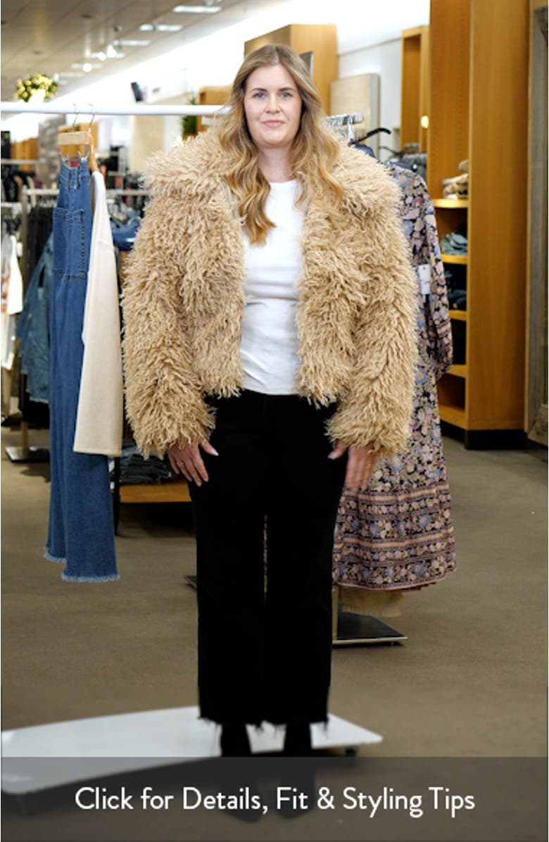 Faux Fur Jacket, sales video thumbnail
