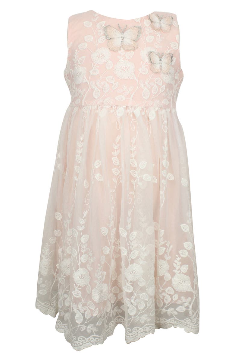 Popatu Lace Overlay Sleeveless Dress, Main, color,