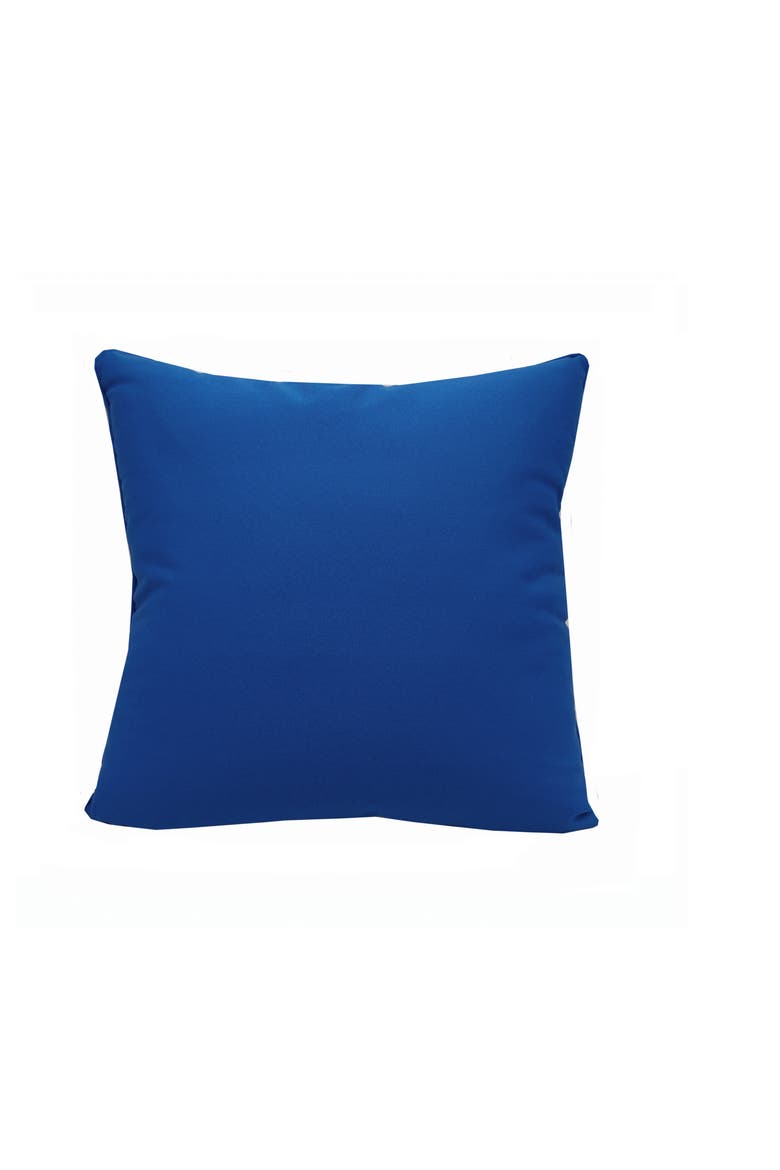 Blue Jellyfish Indoor/Outdoor Throw Pillow, Alternate, color, Blue
