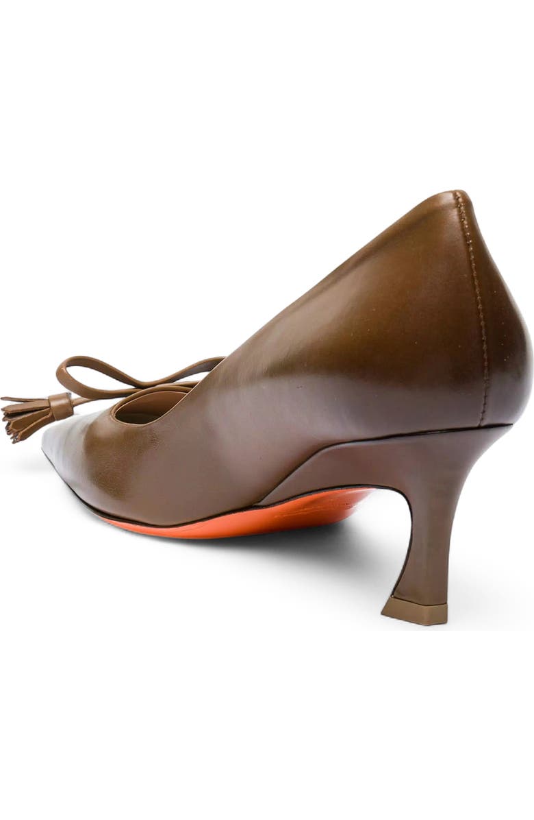 Santoni Mid-Heel Patent Leather Pumps, Alternate, color,