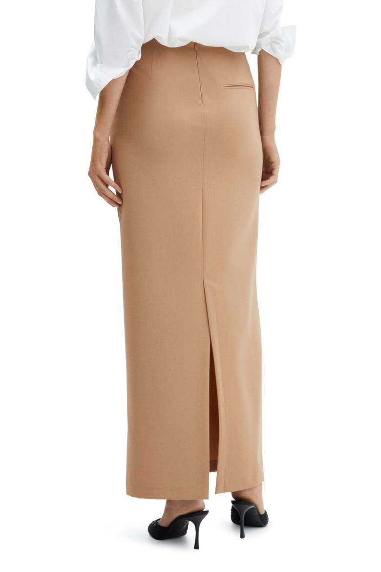 Maxi Pencil Skirt, Alternate, color, BEIGE