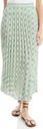 MAX STUDIO Pleated Maxi Skirt