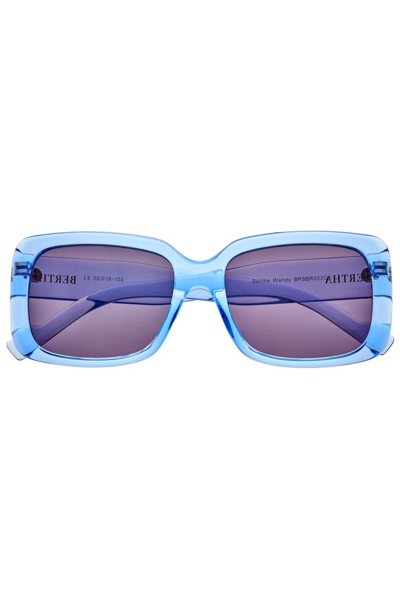 Wendy Polarized Sunglasses, Alternate, color, Periwinkle/Purple
