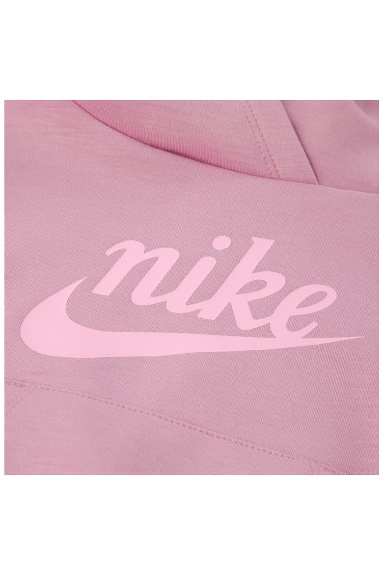 Kids' Pullover Hoodie & Wide Leg Pants Set, Alternate, color, MAGIC FLAMINGO