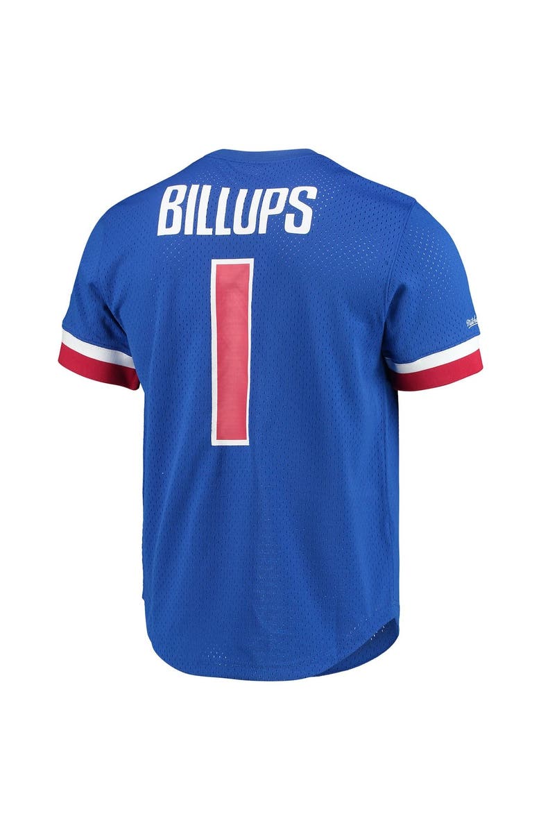 Mitchell & Ness Men's Mitchell & Ness Chauncey Billups Blue Detroit Pistons 2003 Mesh Name & Number T-Shirt, Alternate, color, 