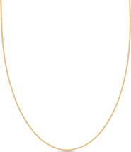 Bony Levy 14K Gold Cable Chain Necklace, 1.5mm