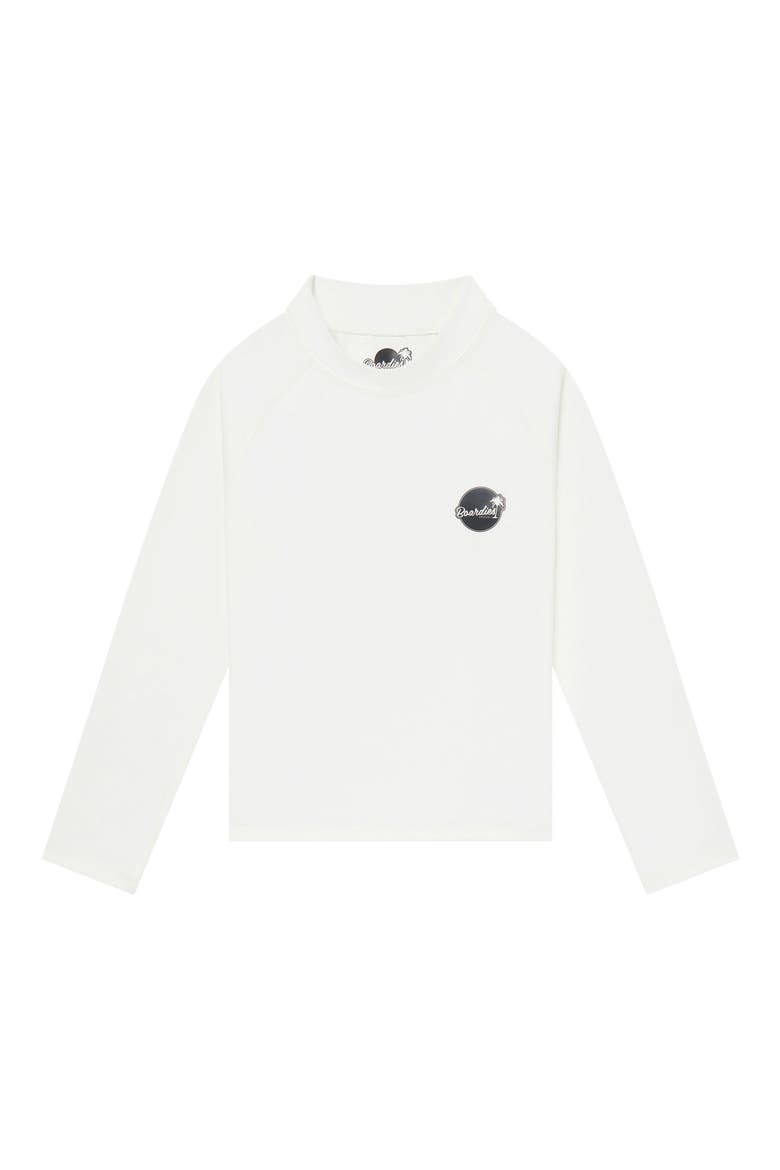Kids' Long Sleeve Rashguard, Main, color, WHITE
