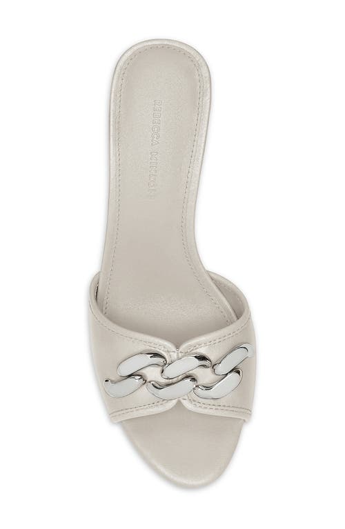 Rebecca Minkoff Chain Leather Mule In Multi
