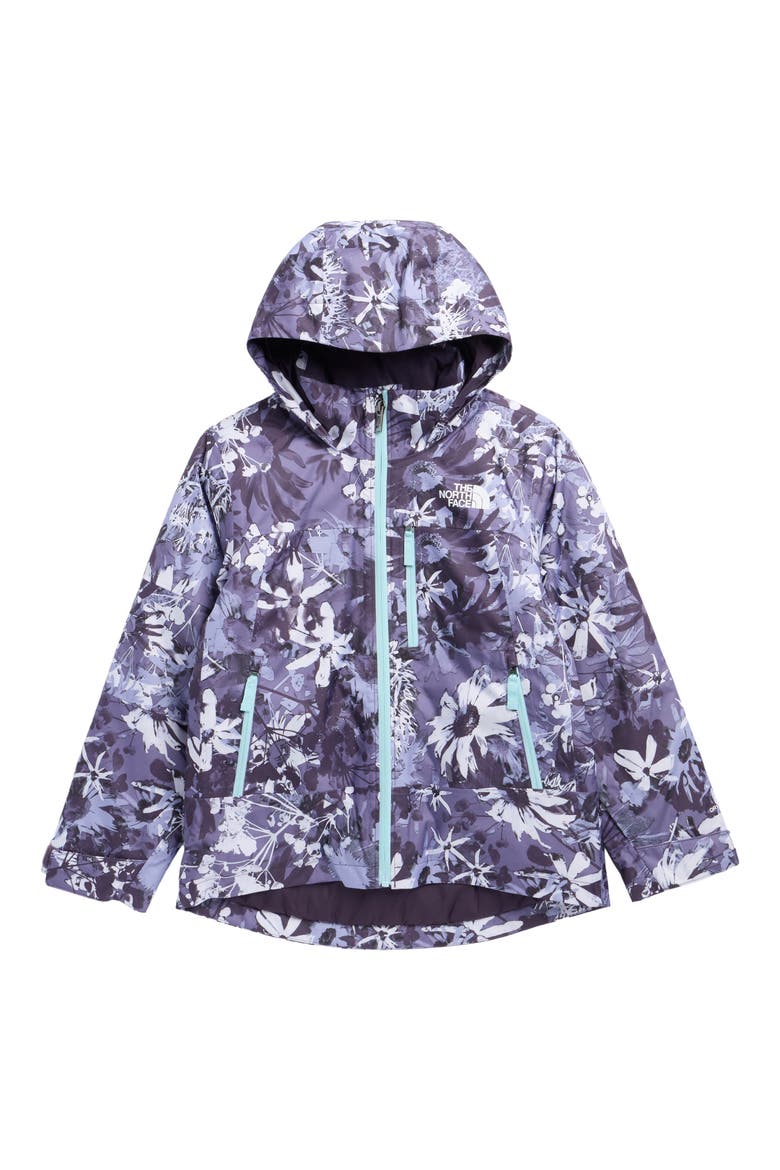 Kids' Freedom Waterproof Insulated Hooded Jacket, Main, color, ENDLESS DUSK MOON FLORALS