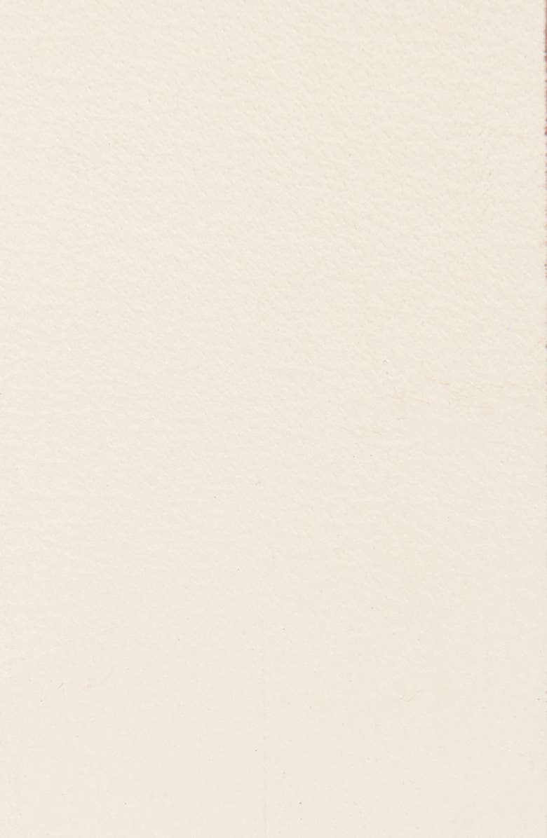 AllSaints Calfskin Leather Belt, Alternate, color, Gypsum White