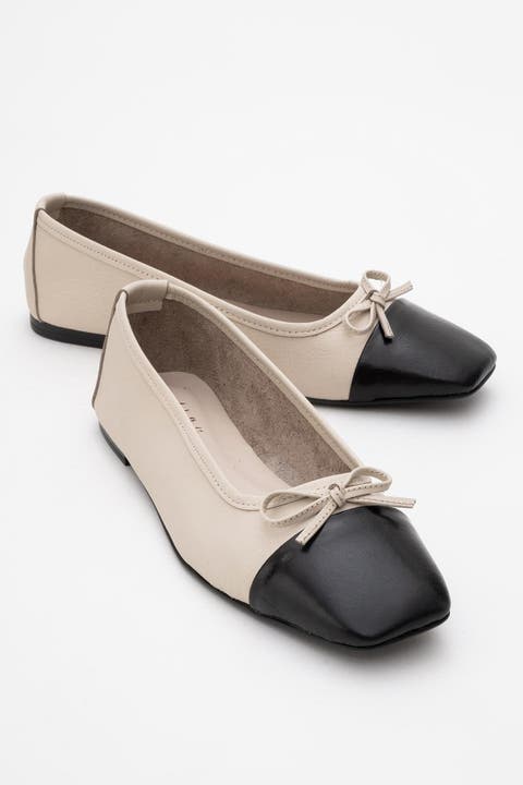 Rony Leather Ballet Flat