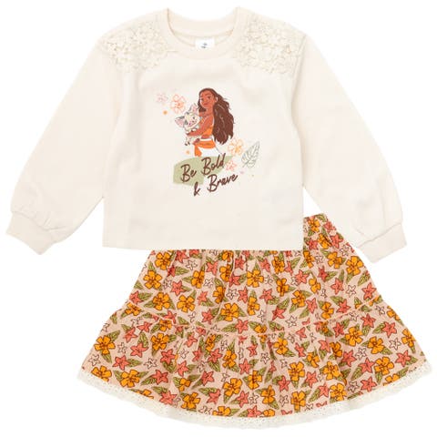 Moana 2-Piece Sweatshirt and Skirt Set