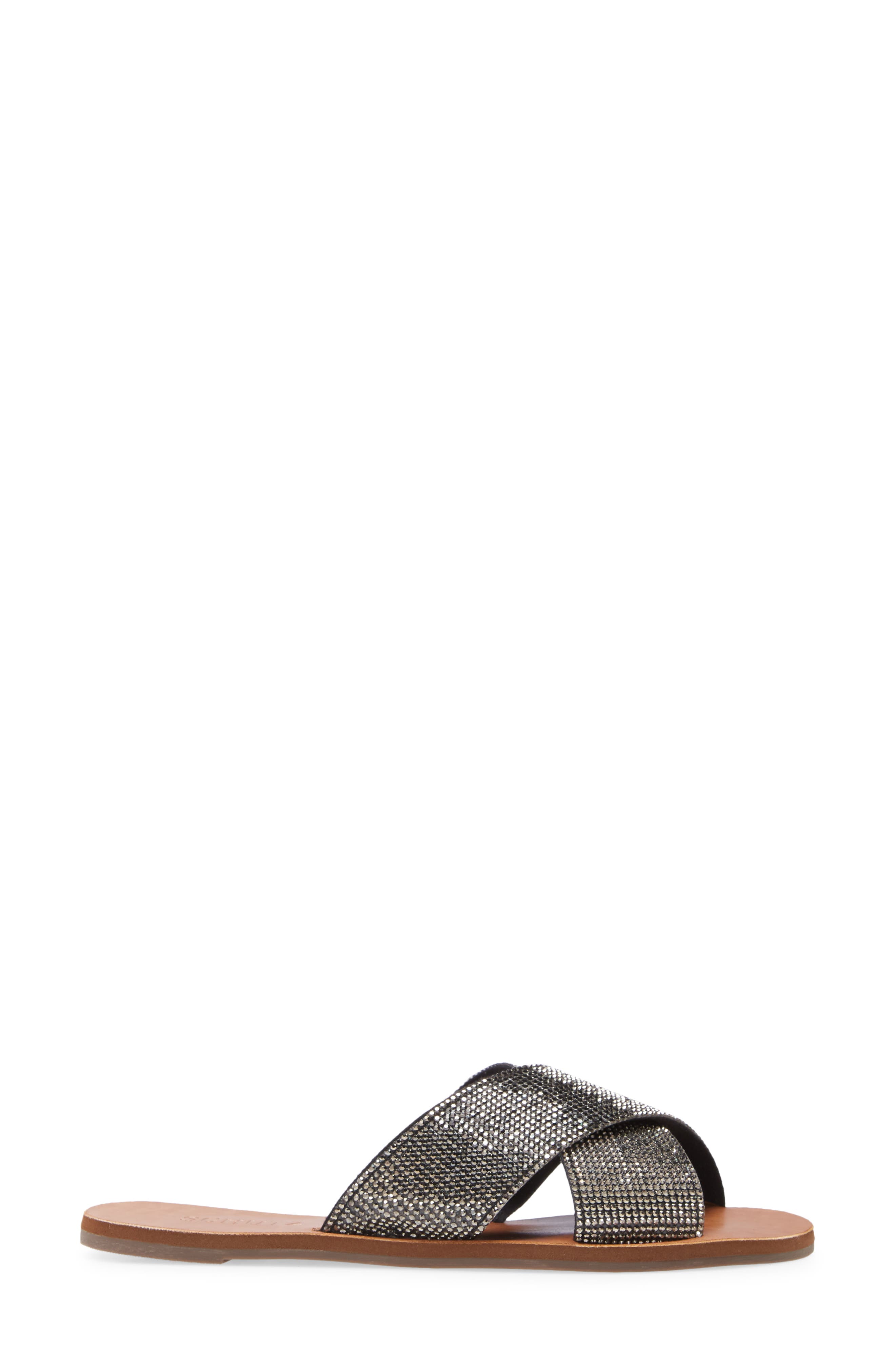 Schutz Crystalle Slide Sandal, Alternate, color, 
