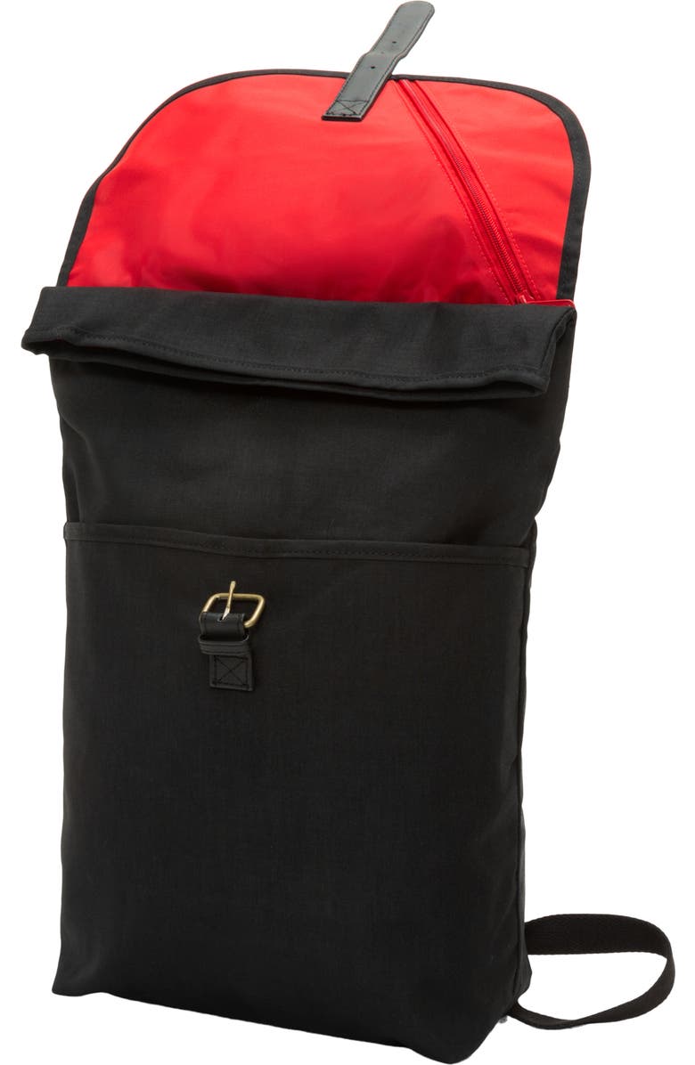 Token Waxed Nylon Bergen Backpack, Alternate, color, Black