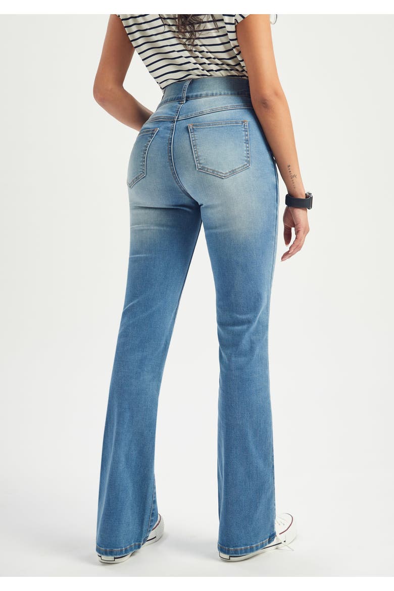 Signature Mid Rise Stretch Denim Bootcut Jeans, Alternate, color, Sonora Wash