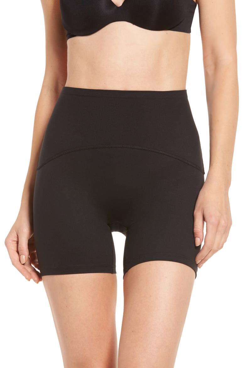 Booty Boost Active 4-Inch Shorts, Main, color, BLACK
