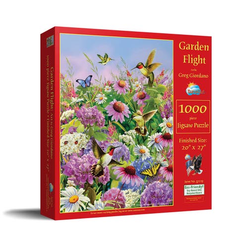 Garden Flight 1000 piece Jigsaw Puzzle for Adults