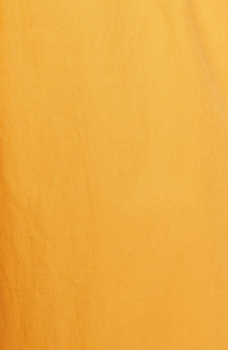 Sea Sunrise Ruffle Midi Dress, Alternate, color,