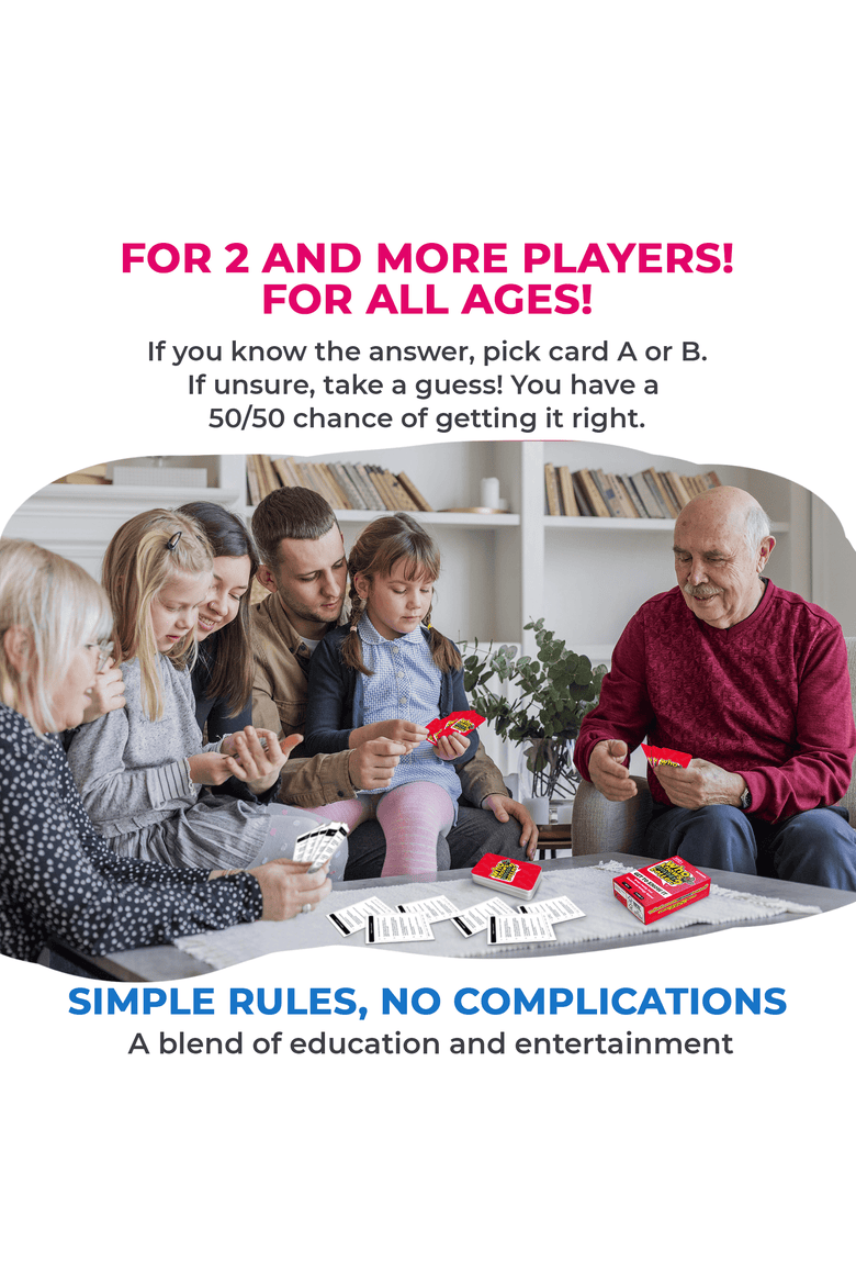 Who Knows Better? Trivia Card Games for Kids & Family, Alternate, color, Biology