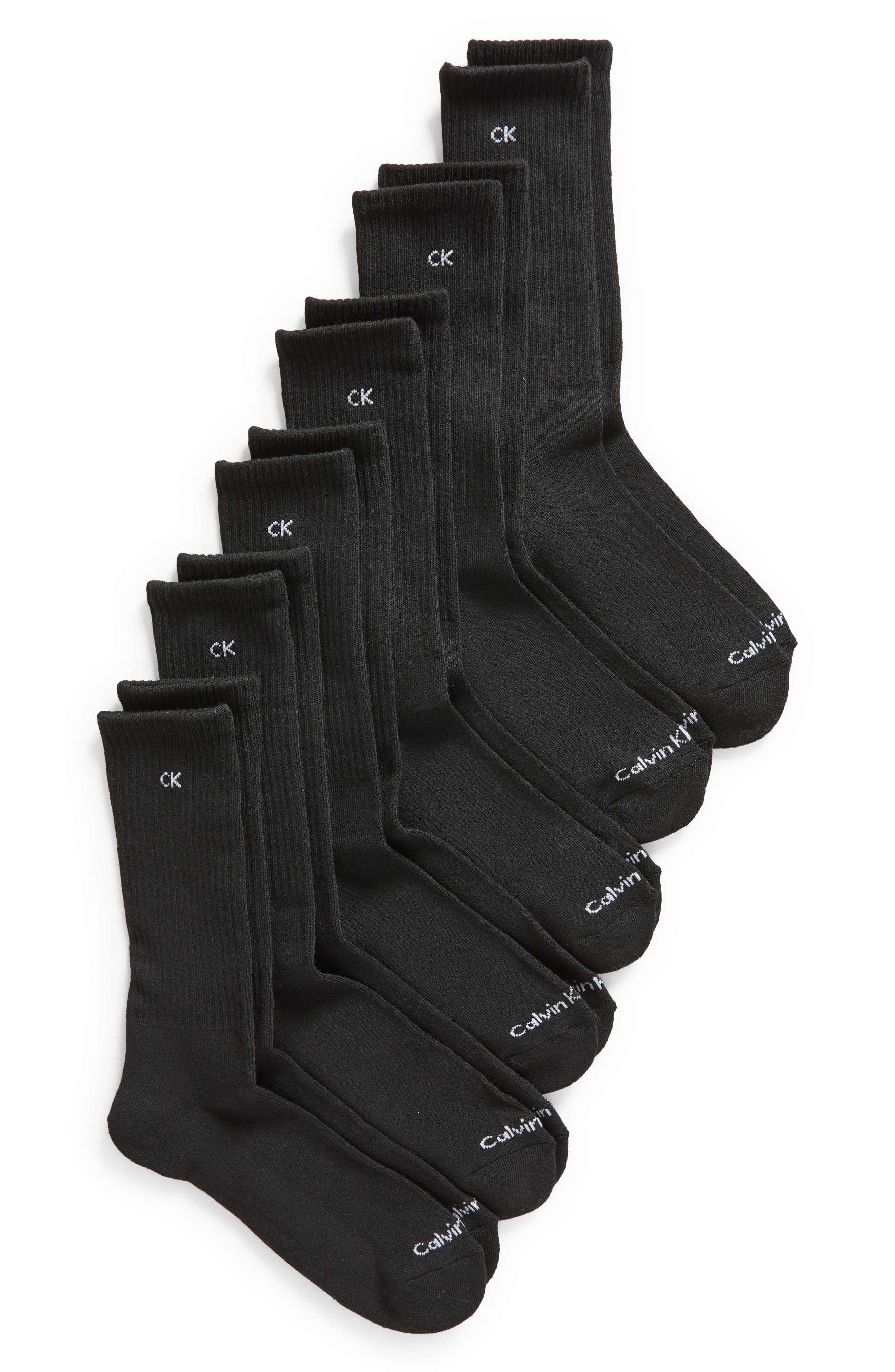 6-Pack Cushion Crew Socks