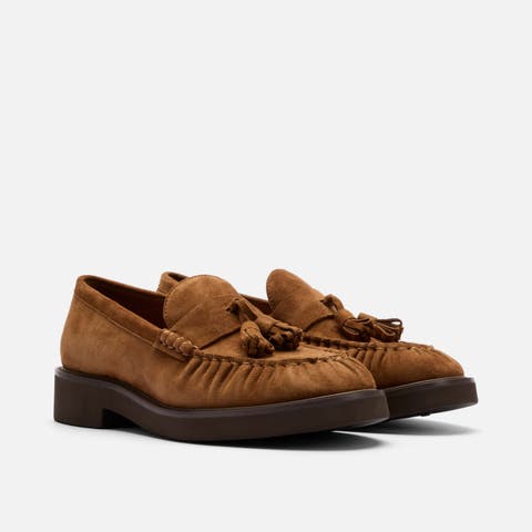 Ella Pleated Tassel Loafer