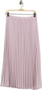 NORDSTROM RACK Chiffon Pleated Midi Skirt