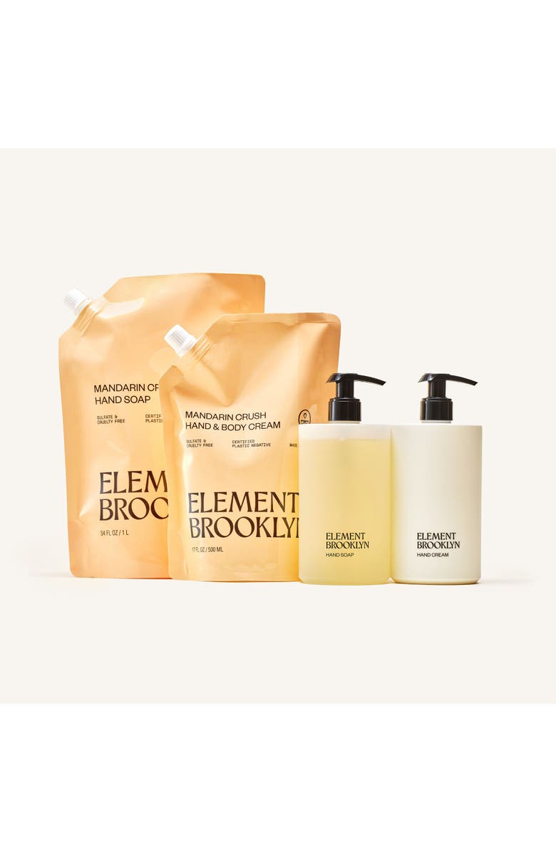 Element Brooklyn Mandarin Hand Care Set, Main, color, Mandarin