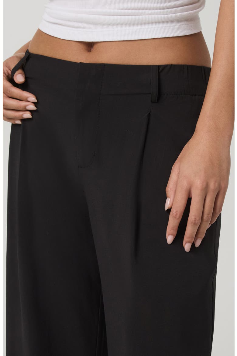 Villa Wide Leg Trousers, Alternate, color, BLACK
