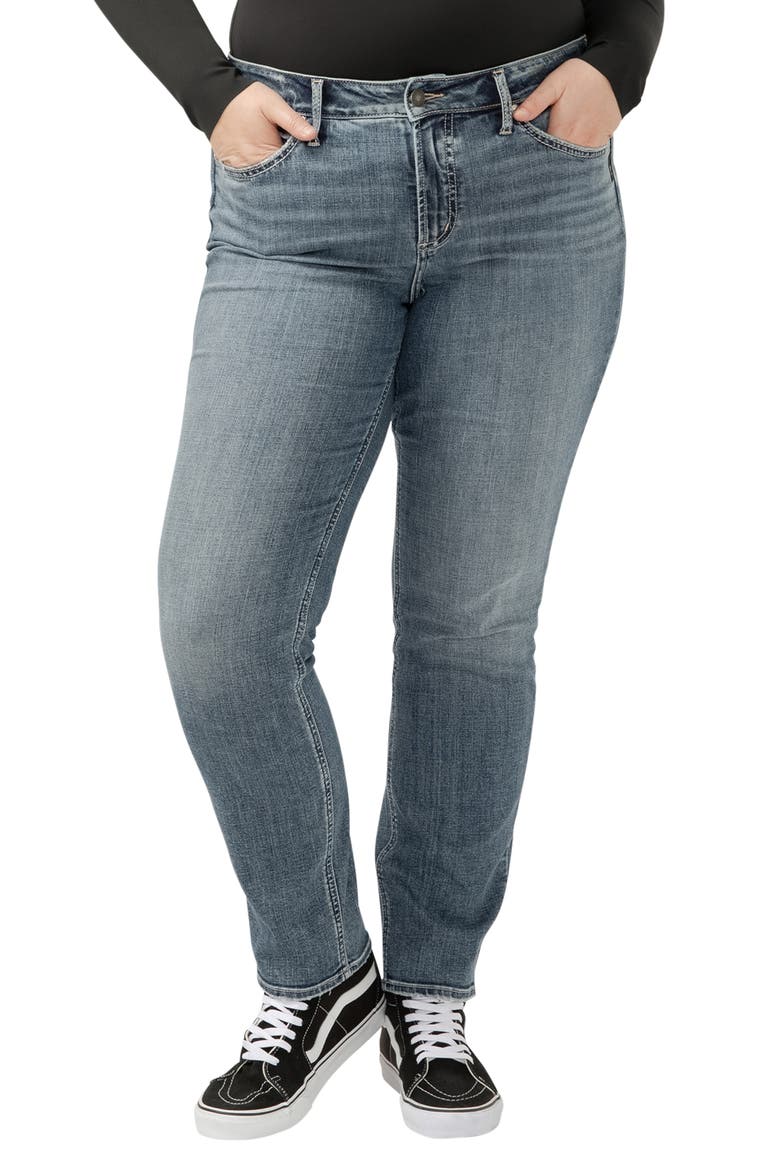 Suki Straight Leg Jeans, Main, color, INDIGO