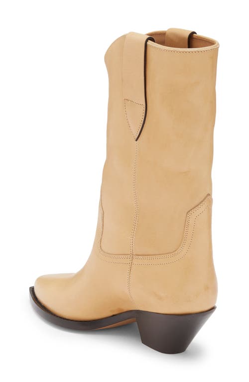 Isabel Marant Dahope Western Bootie In Brown