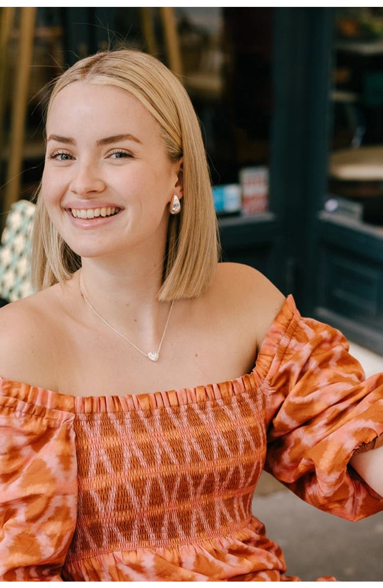 Noonday Dew Drop Studs, Alternate, color, Silver