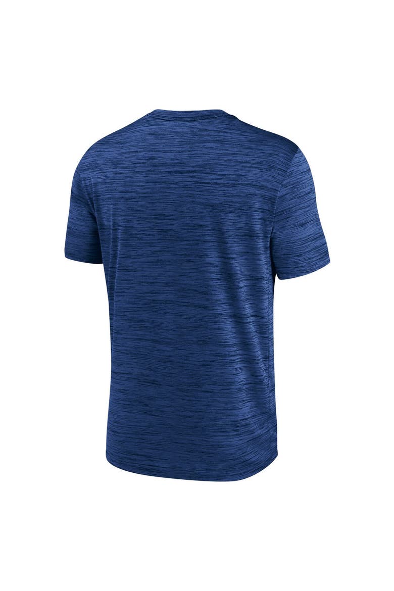 Men's Nike Royal New York Giants Blitz Velocity Modern Performance T-Shirt, Alternate, color, Royal