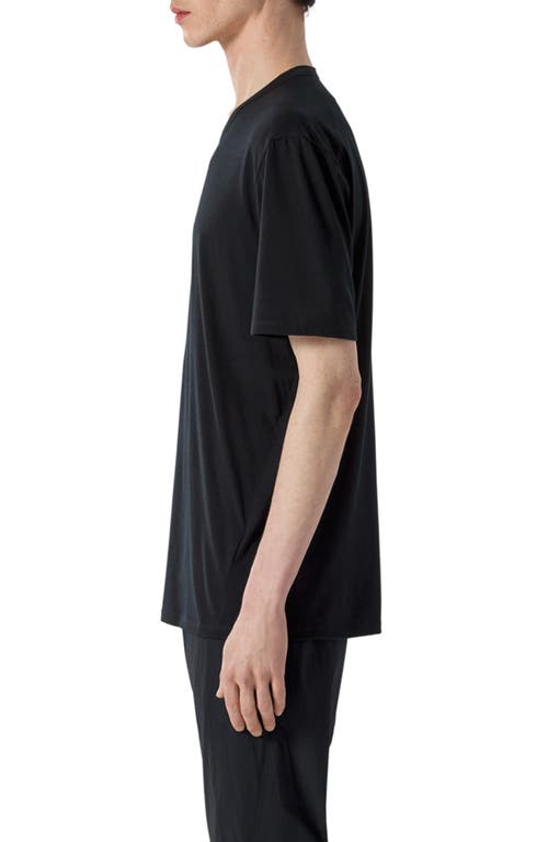 Veilance Frame Merino Wool Blend T-shirt In Black