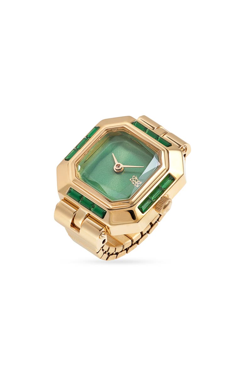 PASCAL Sofia Prism Cocktail Ring Watch, 21mm, Main, color, Tequila Martini