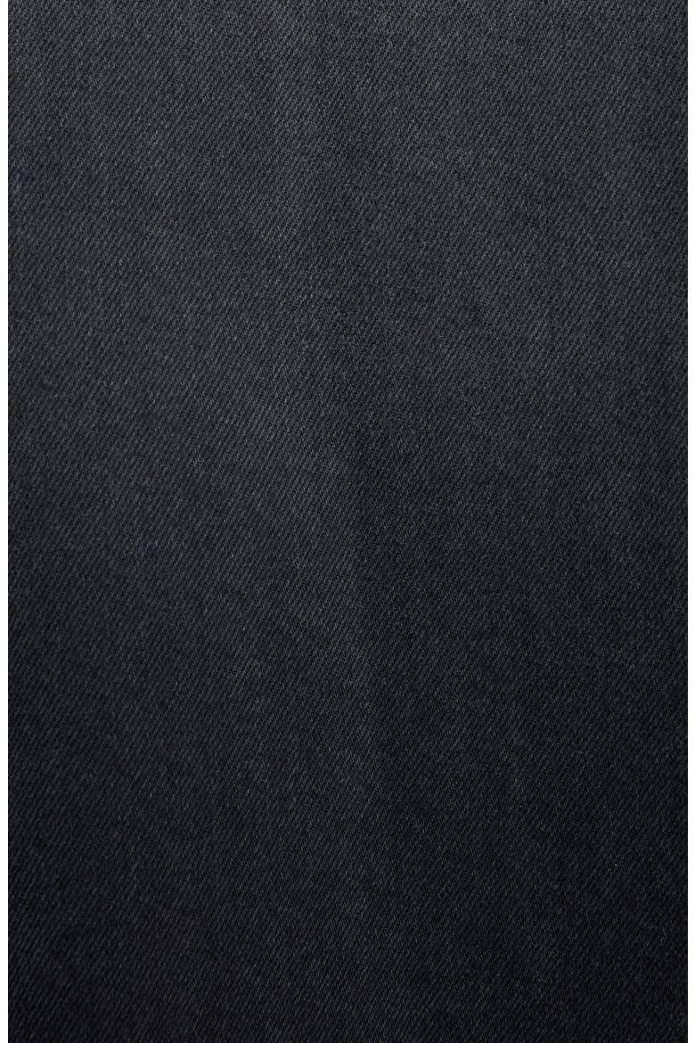 Embellished Logo Denim Jacket, Alternate, color, 1103-VINTAGE BLACK WASH
