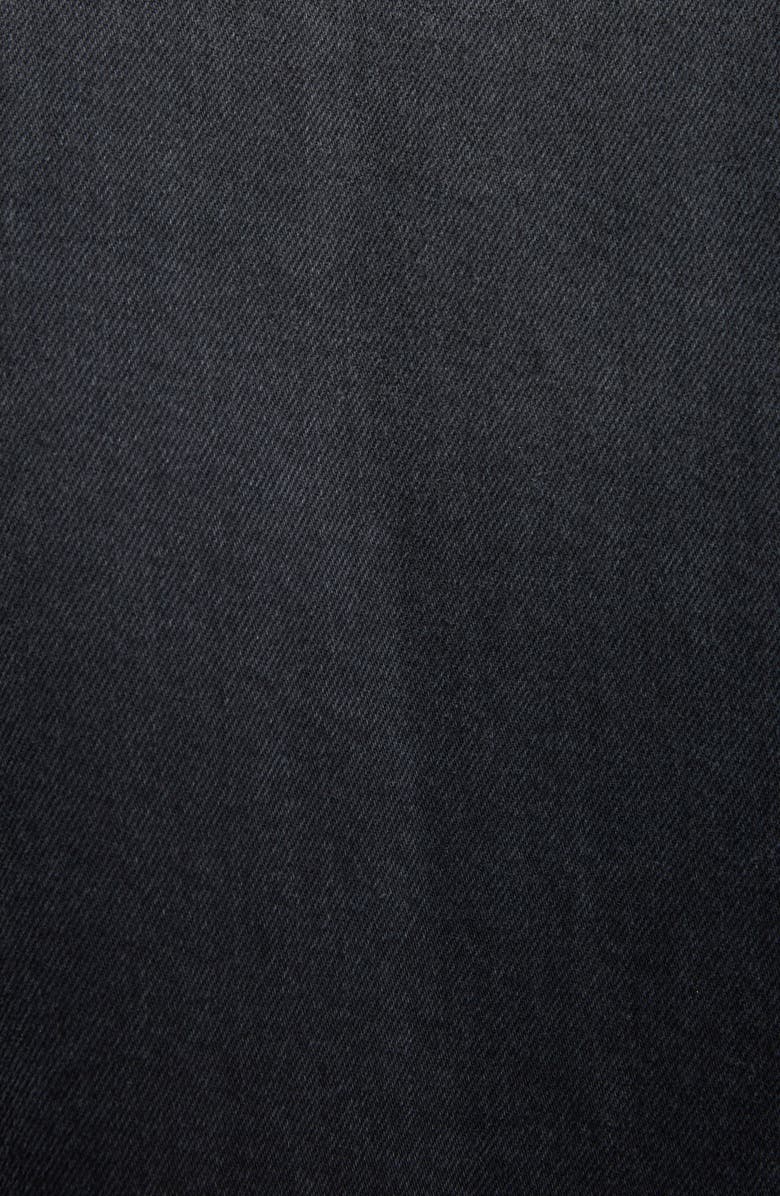 Balenciaga Embellished Logo Denim Jacket, Alternate, color,