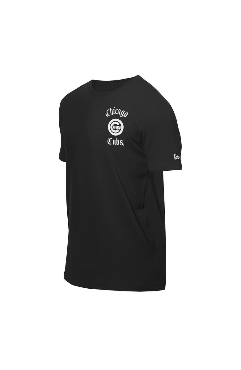 New Era Men's New Era Black Chicago Cubs Sugar Skulls T-Shirt, Alternate, color,