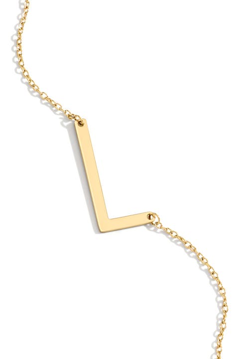 Statement Initial Necklace