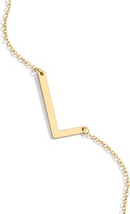 Mint & Lily Statement Initial Necklace