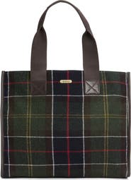 Barbour Turnberry Tartan Plaid Tote