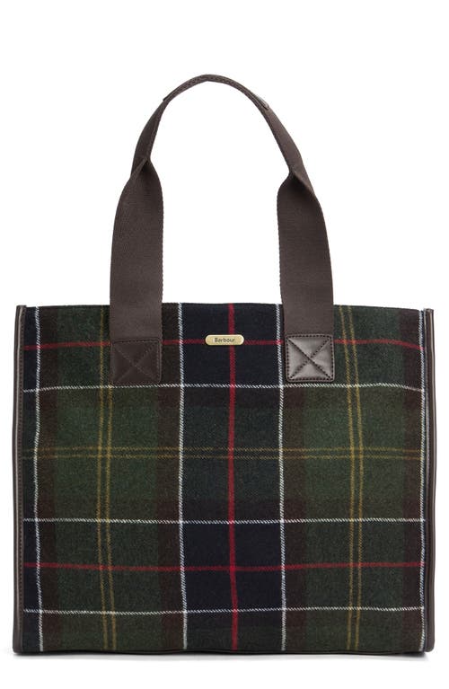 Barbour Turnberry Tartan Plaid Tote In Multi