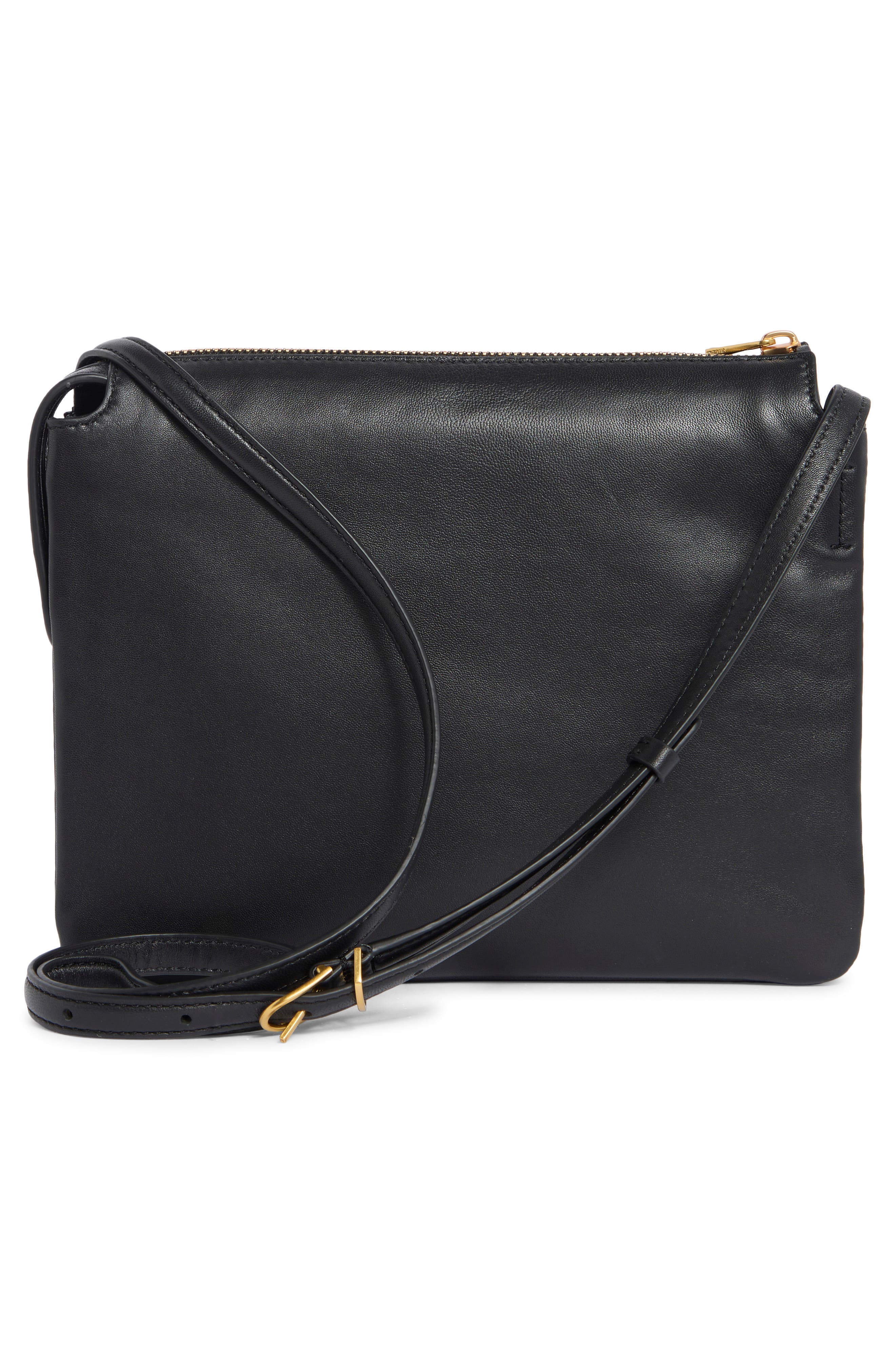 Vince Sammi Triple Compartment Swing Crossbody Bag, Alternate, color, Black