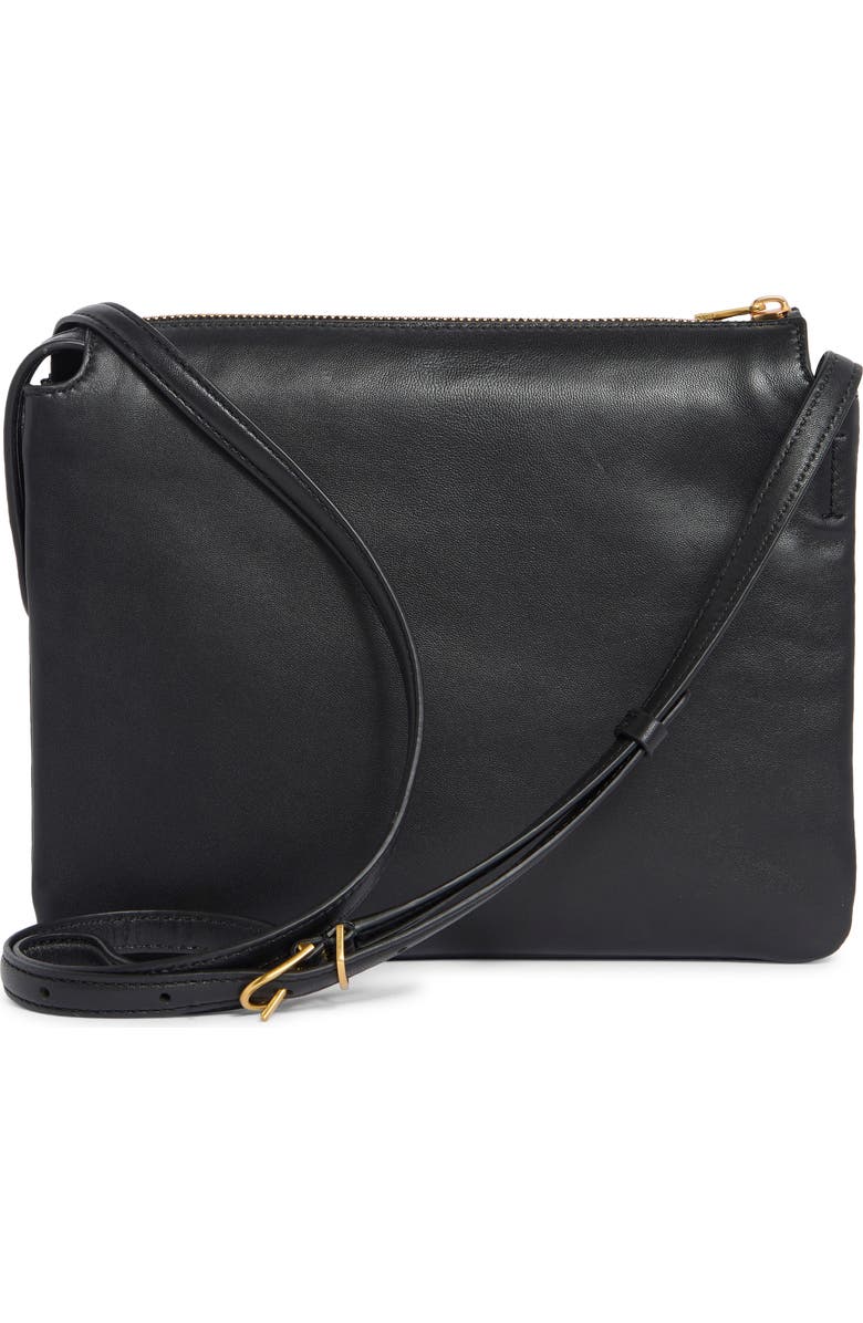 Vince Sammi Triple Compartment Swing Crossbody Bag, Alternate, color, Black