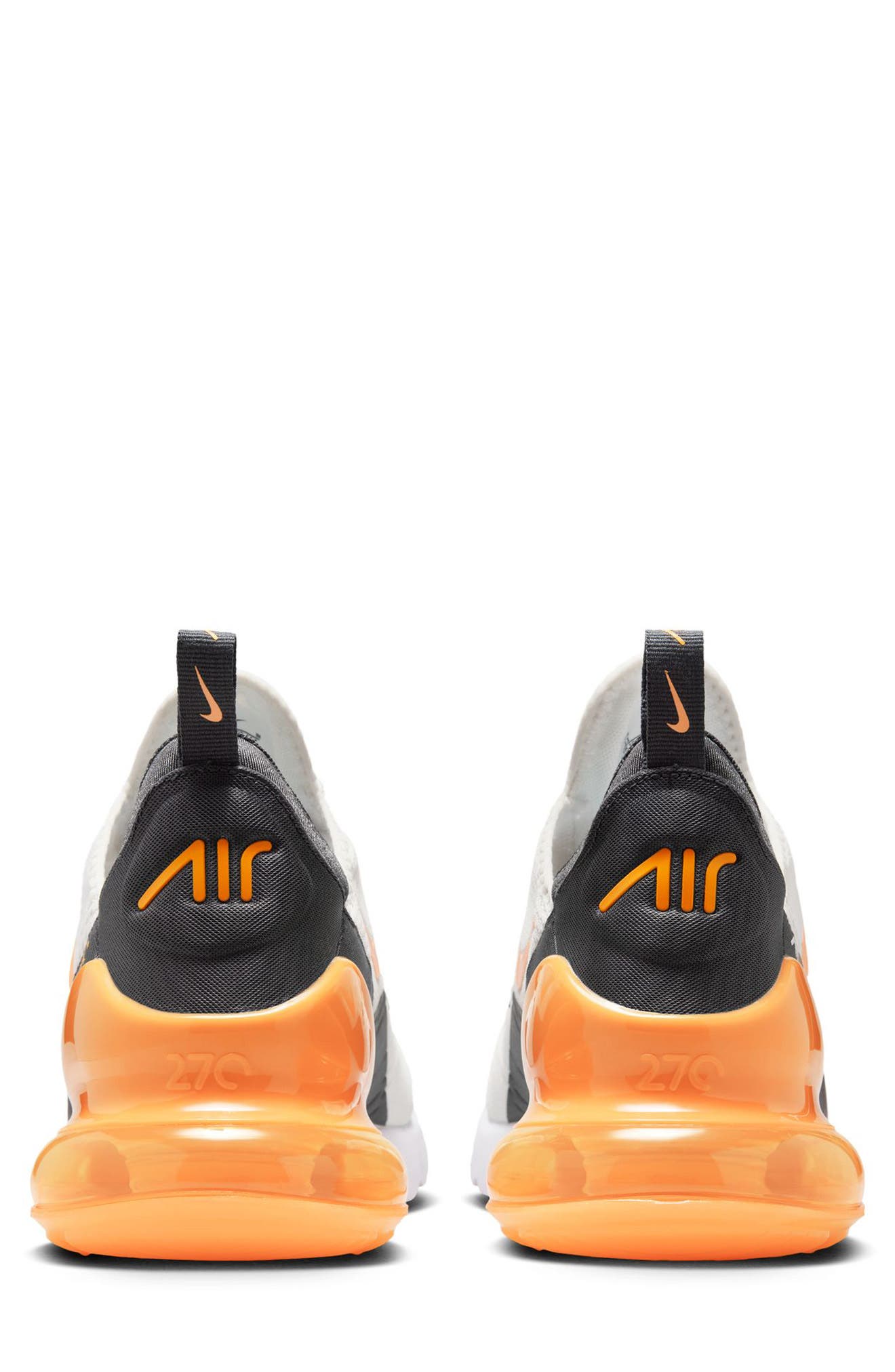 Nike Air Max 270 Sneaker, Alternate, color, 114 Smtwht/Lsrorg