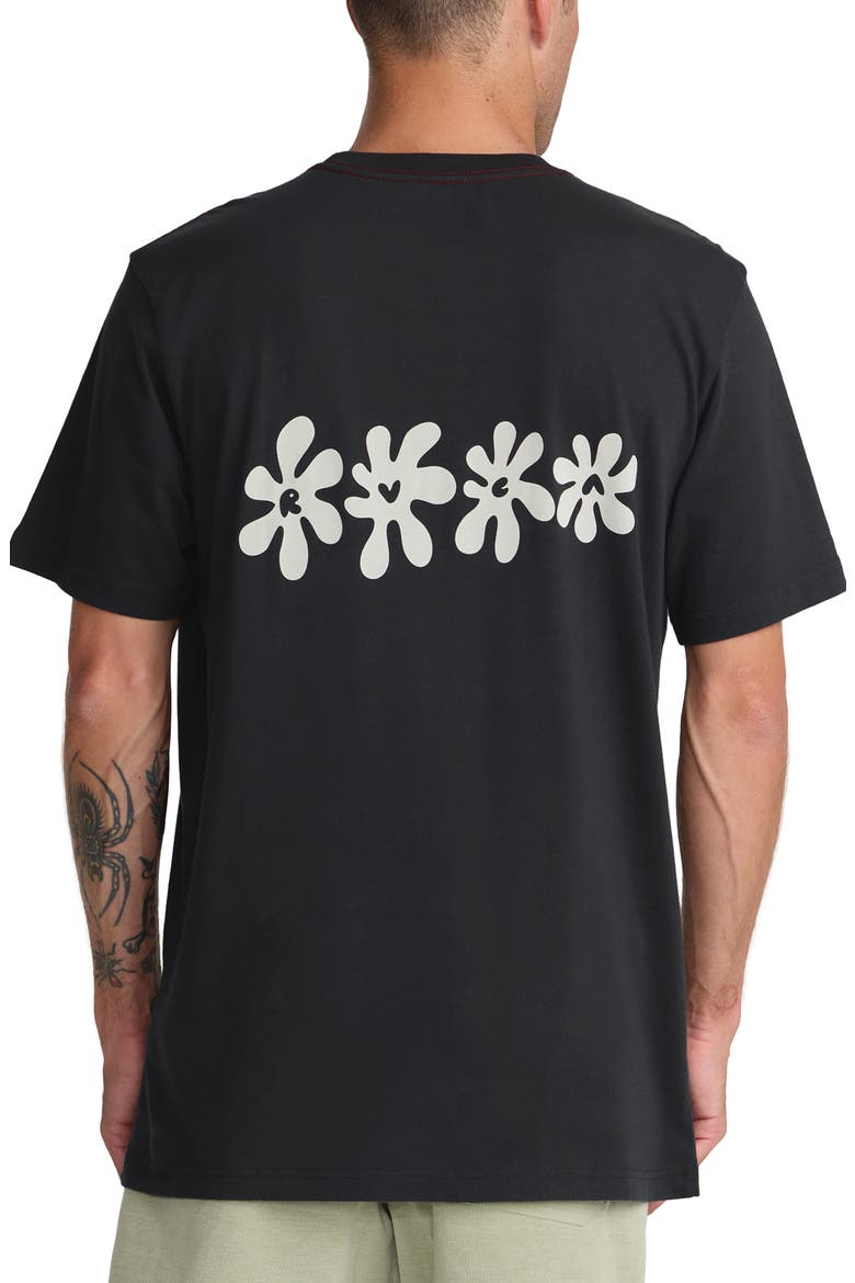 Bryce Bloom Graphic T-Shirt, Alternate, color, PIRATE BLACK