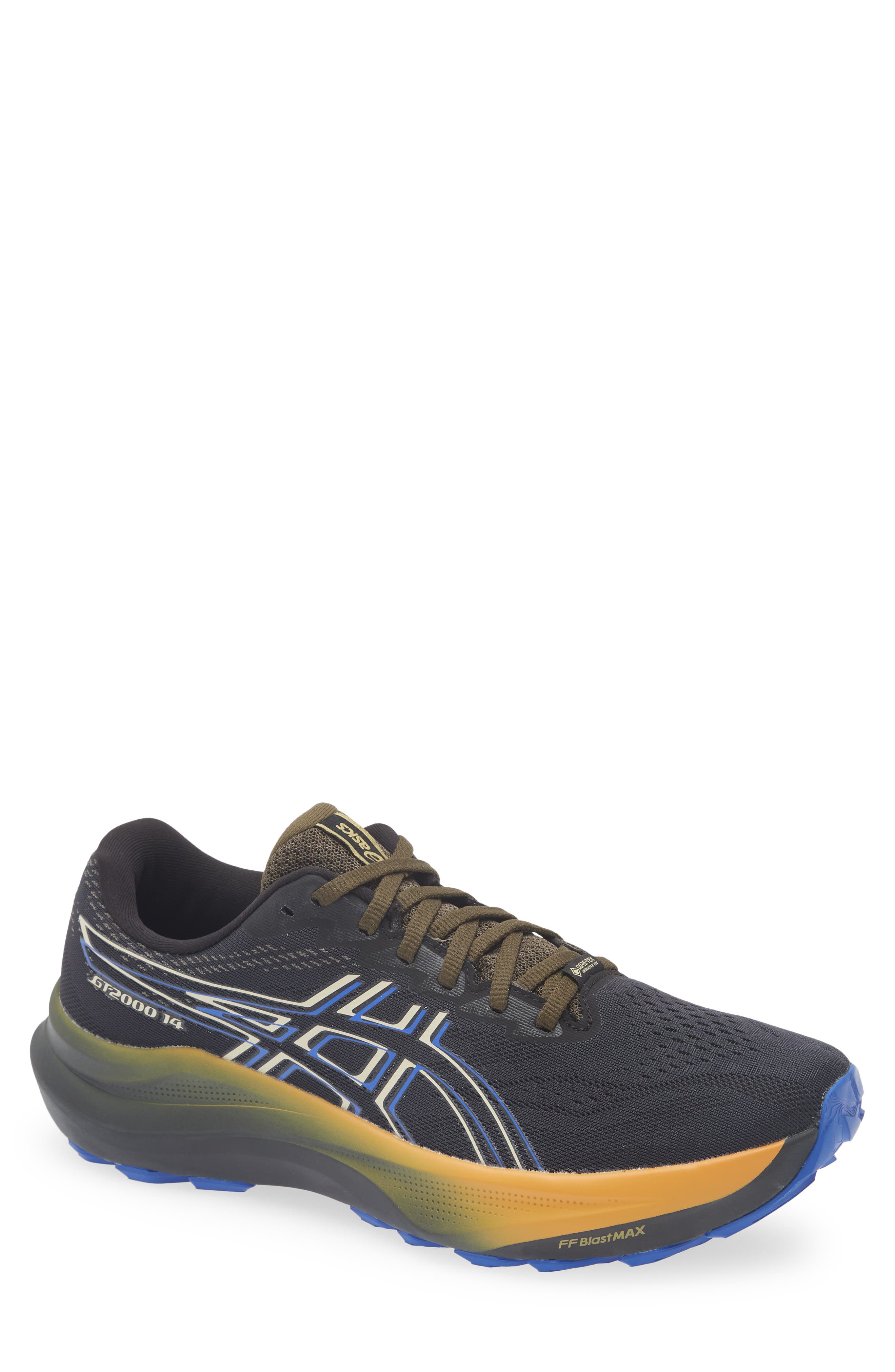 ASICS<sup>®</sup> GT-2000 14 GTX Gore-Tex<sup>®</sup> Waterproof Running Shoe, Main, color, Black/Vanilla