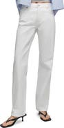 MANGO Straight Leg Jeans