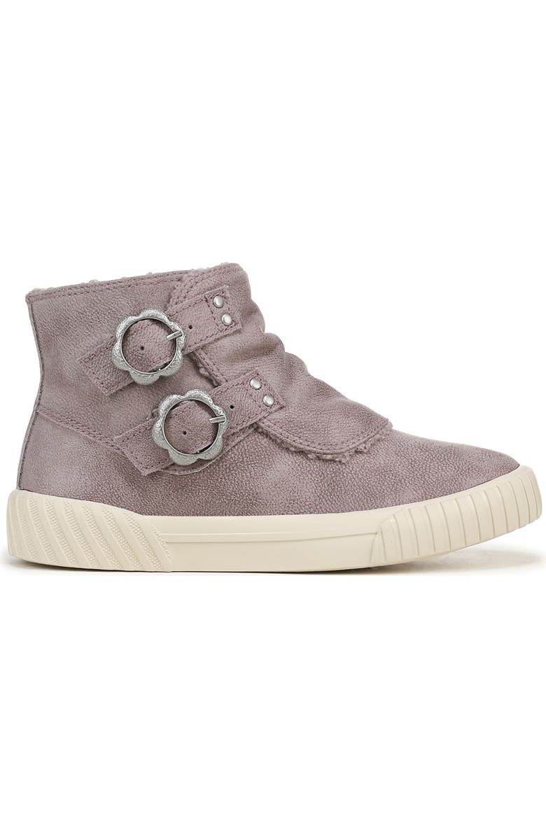 Blowfish Malibu Kids' Whisker Faux Shearling Lined Boot, Alternate, color, Dusty Lavender Faux Leather
