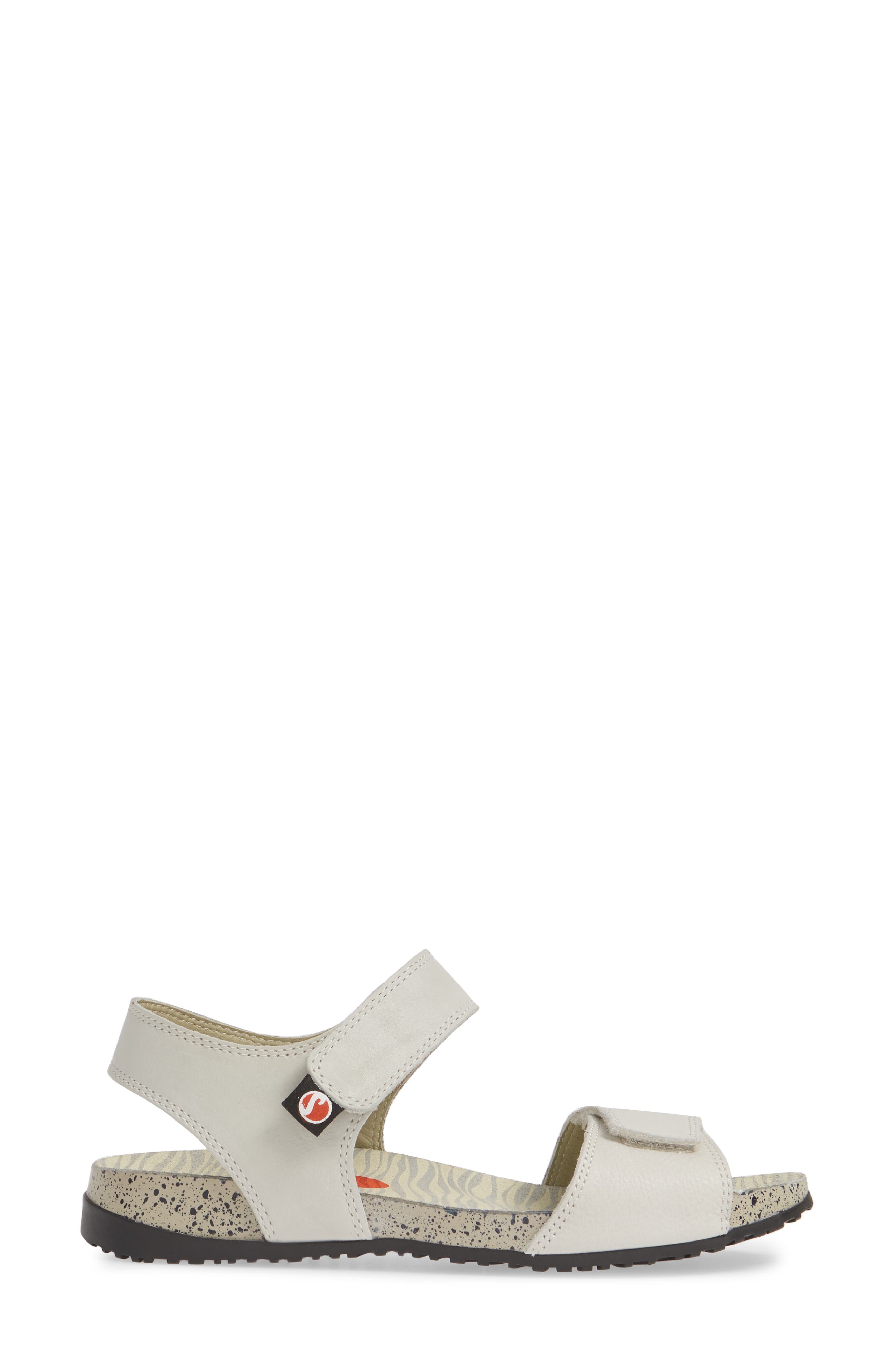 Kiva Sandal, Alternate, color, WHITE LEATHER